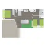 mobil home chambres argent trigano