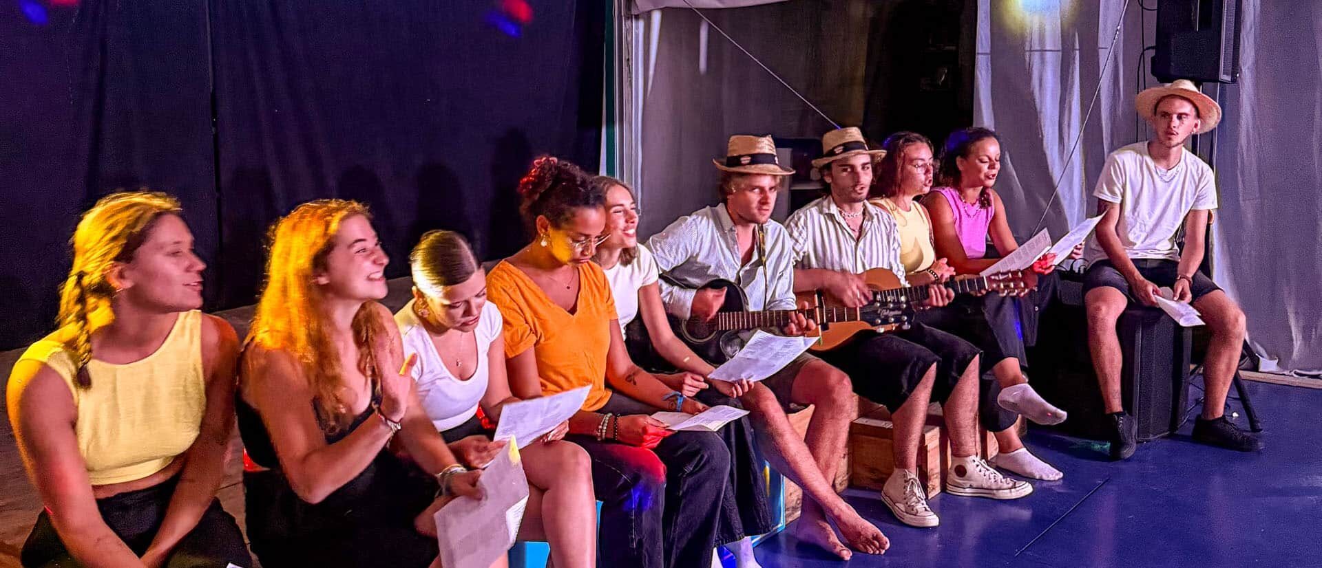 entertainment, concerts, camping, shade of the lime trees